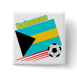 Bahamas Soccer Team Pinback Button