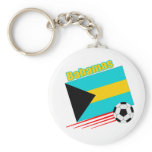 Bahamas Soccer Team Key Chain