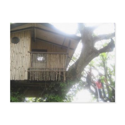 bahay kubo postcard by razelmaygulac