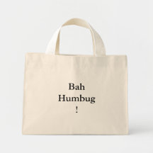 BahHumbug! Canvas Bag
