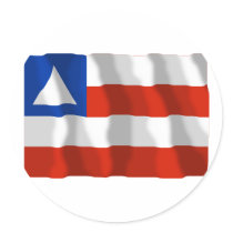 Bahia, Brazil Waving Flag