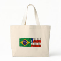 Bahia & Brazil Waving Flags Bag