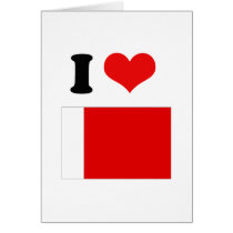 Bahrain Flag Card