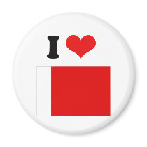 Bahrain Flag Refrigerator Magnet