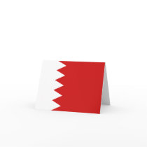 Bahrain Flag Notecard
