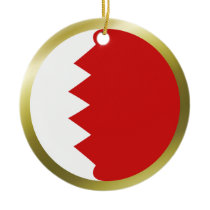 Bahrain Flag Ornament