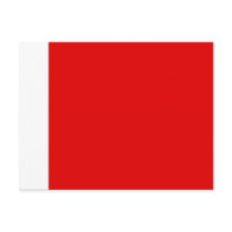 Bahrain Flag Post Card