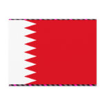 Bahrain Flag Post Card