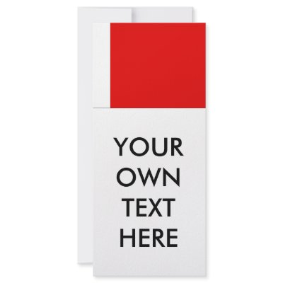 Bahrain Flag Custom Rack Card by flagshirts