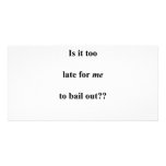 Bail Me Out photo cards
