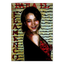 baila el flamenco (card)