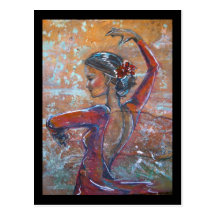 Bailaora Postcards