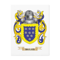 Bailes Coat of Arms (Family Crest)
