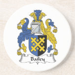 Bailey Family Crest Coaster