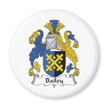 Bailey Family Crest Fridge Magnet