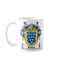 Bailey Family Crest Coffee Mug