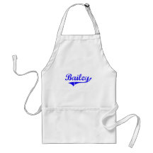 Bailey Surname Classic Style Apron