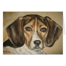 "Bailey the Beagle" - Card