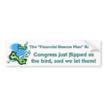 Bailout Congress Flipped... bumper sticker