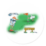 Bailout Open - Golf stickers