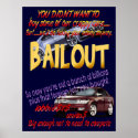 BAILOUT Poster posters