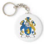 Bain Family Crest Key Chain