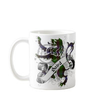 Baird Tartan Lion Coffee Mugs