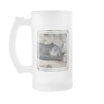Bairds Tapir Frosted Beer Mug