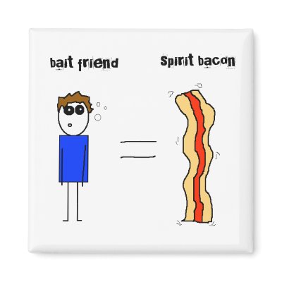 Bait Friend Magnet by ParaCrazy