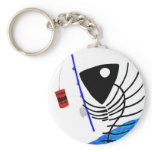 Bait & Hook (multiple products selected) Keychain