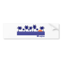 Baja Bumper Sticker