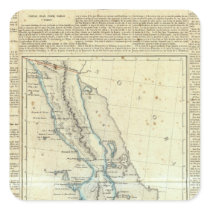 Baja California, Mexico Square Stickers