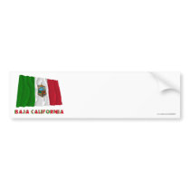 Baja California Waving Unofficial Flag