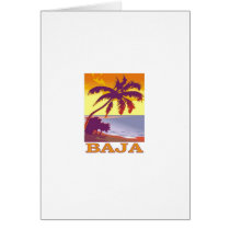 Baja Greeting Card