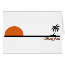 Baja Greeting Card