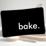bake. business cards