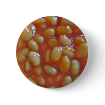 Baked Beans Button  Badge