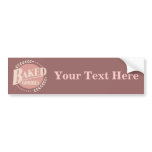 Baked Goodies - Baker Baking Bakery Bumper Stickers