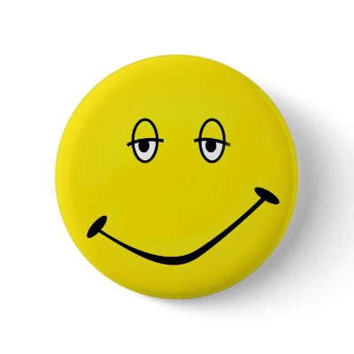 Baked Smiley Button by sziencik