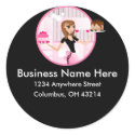 Baker/Bakery/Pastry Chef Return Address Labels stickers