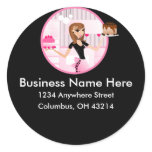 Baker/Bakery/Pastry Chef Return Address Labels stickers