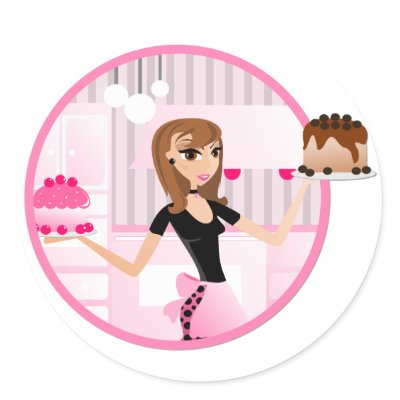 Baker/Bakery/Pastry Chef Stickers by mrssocolov2