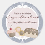 baker baking cupcake cookies cake gift stickers...