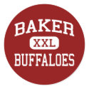 Baker - Buffaloes - High School - Baker Louisiana stickers