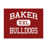 Baker - Bulldogs - Middle School - Marion Ohio Postcards