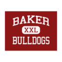 Baker - Bulldogs - Middle School - Marion Ohio postcards
