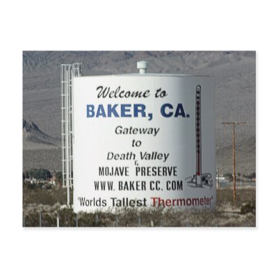 Baker, CA Post Cards by gravityx9