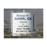 Baker, CA postcards