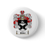 BAKER FAMILY CREST -  BAKER COAT OF ARMS PINBACK BUTTONS