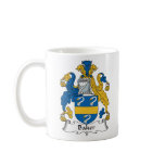 Baker Family Crest mugs